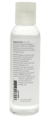 NOW Solutions, Vegetable Glycerin, 100% Pure, Versatile Skin Care, Softening and Moisturizing, 4-Ounce