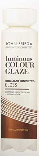 John Frieda Luminous Glaze Clear Shine Hair Gloss, Anti-Fade, Color Enriching Gloss, Safe for Color Treated Hair, 6.5 oz (Pack of 2)