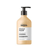 LOreal Professionnel Absolut Repair Conditioner | Protein Hair Treatment | Repairs Damage & Provides Shine | With Quinoa & Proteins | For Dry, Damaged Hair | 16.9 Fl. Oz.