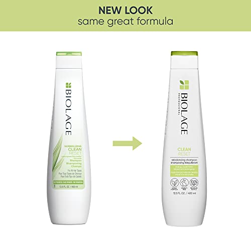 Biolage Normalizing Clean Reset Shampoo | Intense Cleansing Treatment To Remove Buildup |Paraben-Free | For All Hair Types | 13.5 Fl. Oz