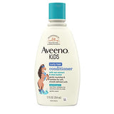 Aveeno Kids Curly Hair Conditioner With Oat Extract & Shea Butter, Gently Nourishes & Hydrates for Defined Curls, Tear-Free & Suitable for Sensitive Skin, Hypoallergenic, 12 fl. Oz