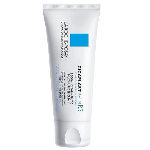 La Roche-Posay Cicaplast Balm B5, Healing Ointment and Soothing Therapeutic Multi Purpose Cream for Dry & Irritated Skin, Body and Hand Balm, Baby Safe, Fragrance Free