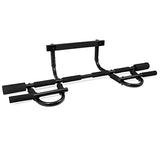 ProsourceFit Fit Multi-Grip Chin-Up/Pull-Up Bar, Heavy Duty Doorway Trainer for Home Gym