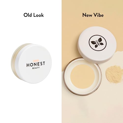 Honest Beauty Talc-Free Translucent Loose Setting Powder | Invisible, Matte Finish | EWG Verified, Vegan + Cruelty Free | .56 oz