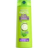 Garnier Fructis Curl Nourish Sulfate Free Moisturizing Shampoo, 12.5 Fl Oz, 1 Count (Packaging May Vary)