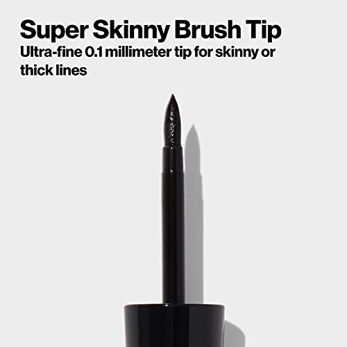 Revlon Liquid Eyeliner, ColorStay Eye Makeup, Waterproof, Smudgeproof, Longwearing with Ultra-Fine Tip, 251 Blackest Black, 0.08 Fl Oz (Pack of 2)