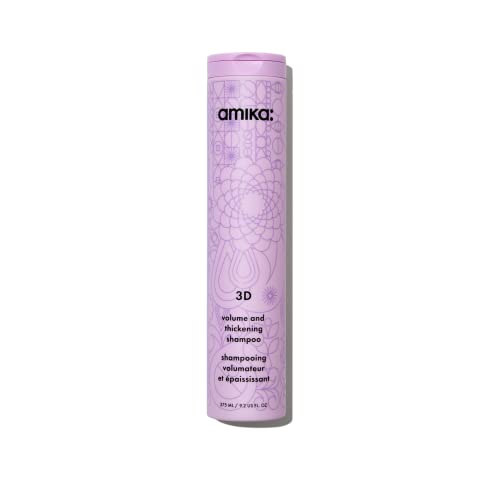 3D volume & thickening shampoo, 275ml | amika