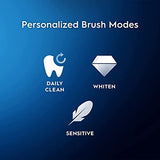 Oral-B iO Series 3 Limited Rechargeable Electric Powered Toothbrush, Black with 2 Brush Heads and Travel Case - Visible Pressure Sensor to Protect Gums - 3 Modes - 2 Minute Timer