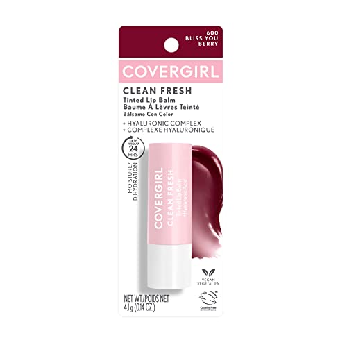 COVERGIRL Clean Fresh Tinted Lip Balm, I Cherry-Ish You