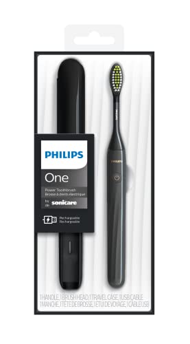 PHILIPS One by Sonicare Battery Toothbrush, Mango Yellow, HY1100/02