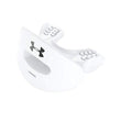 Under Armour Air Lip Guard for Football, Full Mouth Protection, Compatible with Braces, Instant Fit,White