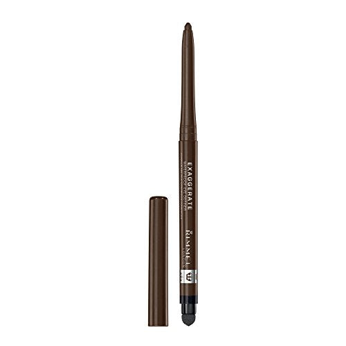 Rimmel London exaggerate auto waterproof eye definer in blackest black, 2 Count