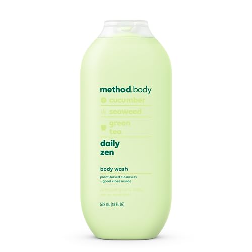 Method Men Body Wash, Sea + Surf, Paraben and Phthalate Free, 18 FL Oz (Pack of 3),Softening