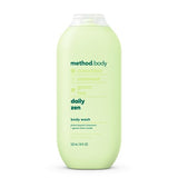 Method Men Body Wash, Sea + Surf, Paraben and Phthalate Free, 18 FL Oz (Pack of 3),Softening