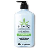 HEMPZ Body Lotion Triple Moisture - Grapefruit & Sparkling Peach Daily Moisturizing Cream, Shea Butter Body Moisturizer Skin Care Products - Large