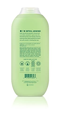 Method Men Body Wash, Sea + Surf, Paraben and Phthalate Free, 18 FL Oz (Pack of 3),Softening