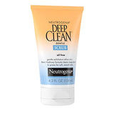 Neutrogena Deep Clean Gentle Daily Facial Scrub, Oil-Free Cleanser, 4.2 fl. Oz