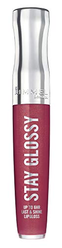 Rimmel Stay Glossy Rim Oh My Gloss! Lip Gloss, Captivate Me!, 0.18 Fl Oz (Pack of 1)