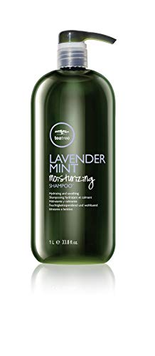 Tea Tree Lavender Mint Moisturizing Shampoo, Hydrates + Soothes, For Coarse + Dry Hair, 10.14 fl. oz.