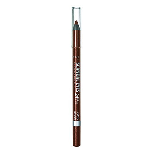 Rimmel Scandaleyes 24hr waterproof eyeliner, Brown, Pack of 1