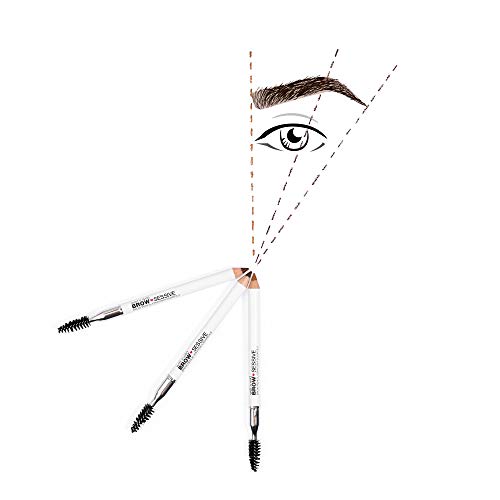 Eyebrow Pencil By Wet n Wild Brow-Sessive Brow Makeup Pencil Liner Blending Brush, Precise, Fine Tip, Shapes, Defines, Fills, Medium Brown