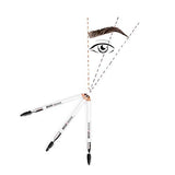 Eyebrow Pencil By Wet n Wild Brow-Sessive Brow Makeup Pencil Liner Blending Brush, Precise, Fine Tip, Shapes, Defines, Fills, Medium Brown