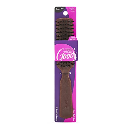 Goody Styling Essentials Goody Boar Hair Brush, Wood, 1-count (1942247)