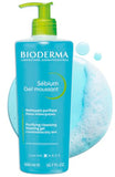 Bioderma - Sébium - Foaming Gel Pump - Cleansing and Make-Up Removing - Skin Purifying - for Combination to Oily Skin 16.91 Fl Oz (Pack of 1)