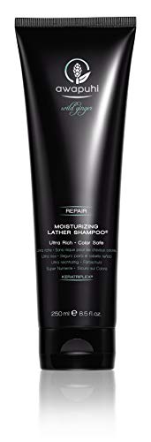 Awapuhi Wild Ginger by Paul Mitchell Nourishing Moisturizing Lather Shampoo, Ultra Rich, Color-Safe Formula, For Dry, Damaged + Color-Treated Hair, 33.8 fl. oz.