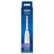 Oral-B Pro 100 3D White, Battery Powered Electric Toothbrush, White