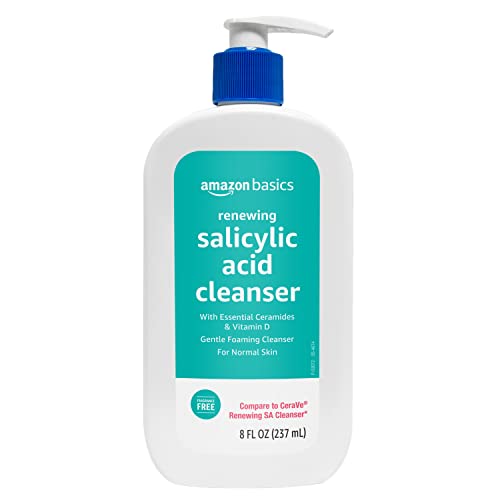 Amazon Basics Renewing Salicylic Acid Cleanser, 8 Fluid Ounces, 1-Pack