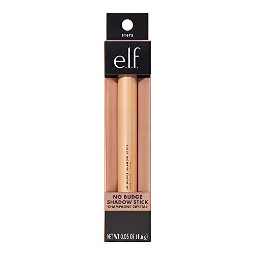 e.l.f. No Budge Shadow Stick, Longwear, Smudge-Proof Metallic Eyeshadow, Copper Chic, 0.056 Oz (1.6g)