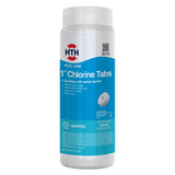 HTH 42049 Swimming Pool Care 1 Chlorine Tabs, Swimming Pool Chlorinating Sanitizer, 1.5lb