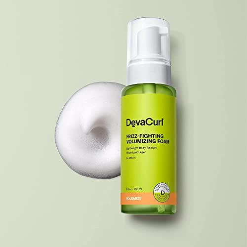 DevaCurl Frizz-Fighting Volumizing Foam Lightweight Body Booster, Superfruits, 8 fl. oz.