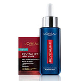 LOreal Paris Revitalift 0.3% Pure Retinol Night Serum, Reduce Deep Wrinkles, Fragrance Free 1 oz + Moisturizer Sample