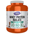 NOW Sports Nutrition, Whey Protein Isolate, 25 g With BCAAs, Unflavored Powder, 5-Pound