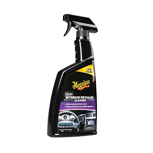 Meguiars Quik Interior Detailer Cleaner - 24 Oz Spray Bottle