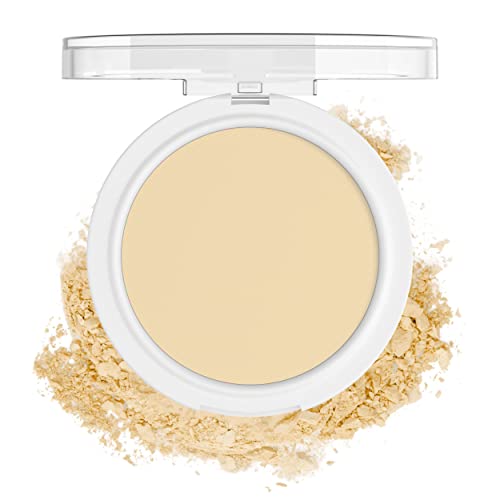 Wet n Wild Bare Focus Clarifying Finishing Powder | Matte | Pressed Setting Powder Light-Medium