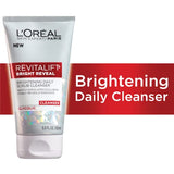 LOréal Paris Revitalift Bright Reveal Anti-Aging Facial Cleanser with Glycolic Acid 5 fl. oz (Pack of 2)