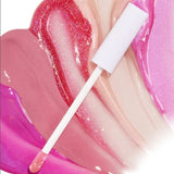 wet n wild Mega Slicks Lip Gloss | Long Lasting | Hyaluronic Acid | High Shine | Champagne Please