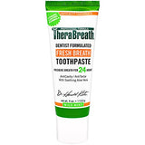 TheraBreath Fresh Breath Dentist Formulated 24-Hour Toothpaste, Mild Mint, 4 Ounce (Pack of 2)