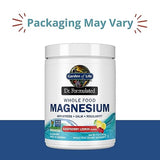 Garden of Life Dr. Formulated Whole Food Magnesium 421.5g Powder, Raspberry Lemon, Chelated Non-GMO Vegan Kosher Gluten & Sugar Free Supplement with Probiotics, Best for Anti-Stress Calm & Regularity