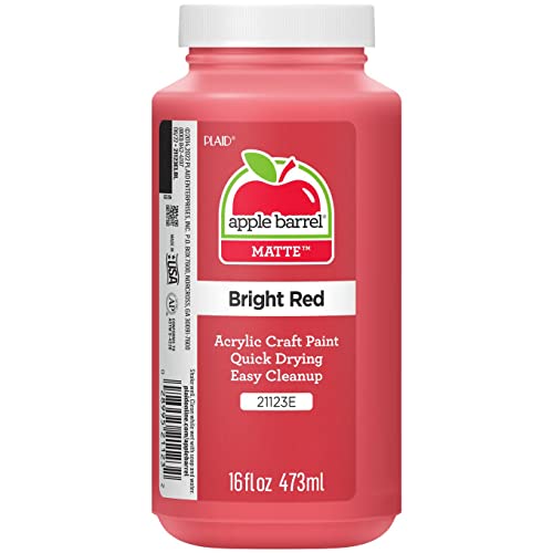 Apple Barrel Acrylic Paint in Assorted Colors (16 Ounce), 21119 White