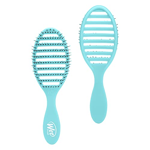 Wet Brush, Refresh and Extend Speed Dry Hair Black Detangling For All Hair Types – Removes Dirt Excess Oils and Impurities Charcoal Infused Bristles