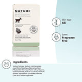 Nature by Canus Bar Soap With Fresh Canadian Goat Milk Vitamin A B3 Potassium Zinc and Selenium, Fragrance Free, 5 Ounce