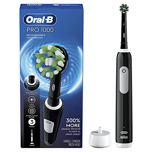 Oral-B Pro 1000 Rechargeable Electric Toothbrush, Pink