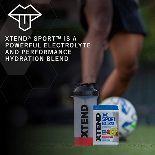 XTEND Sport BCAA Powder Strawberry Kiwi Splash - Electrolyte Powder for Recovery & Hydration with Amino Acids - 30 Servings