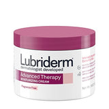 Lubriderm Advanced Therapy Fragrance-Free Moisturizing Cream with Vitamin E and Pro-Vitamin B5, Intense Hydration for Extra Dry Skin, Non-Greasy Formula, 16 fl. oz