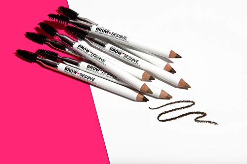 Eyebrow Pencil By Wet n Wild Brow-Sessive Brow Makeup Pencil Liner Blending Brush, Precise, Fine Tip, Shapes, Defines, Fills, Medium Brown