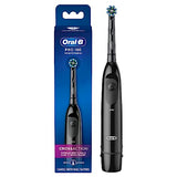 Oral B Pro 100 CrossAction, Battery Powered Electric Toothbrush, Black